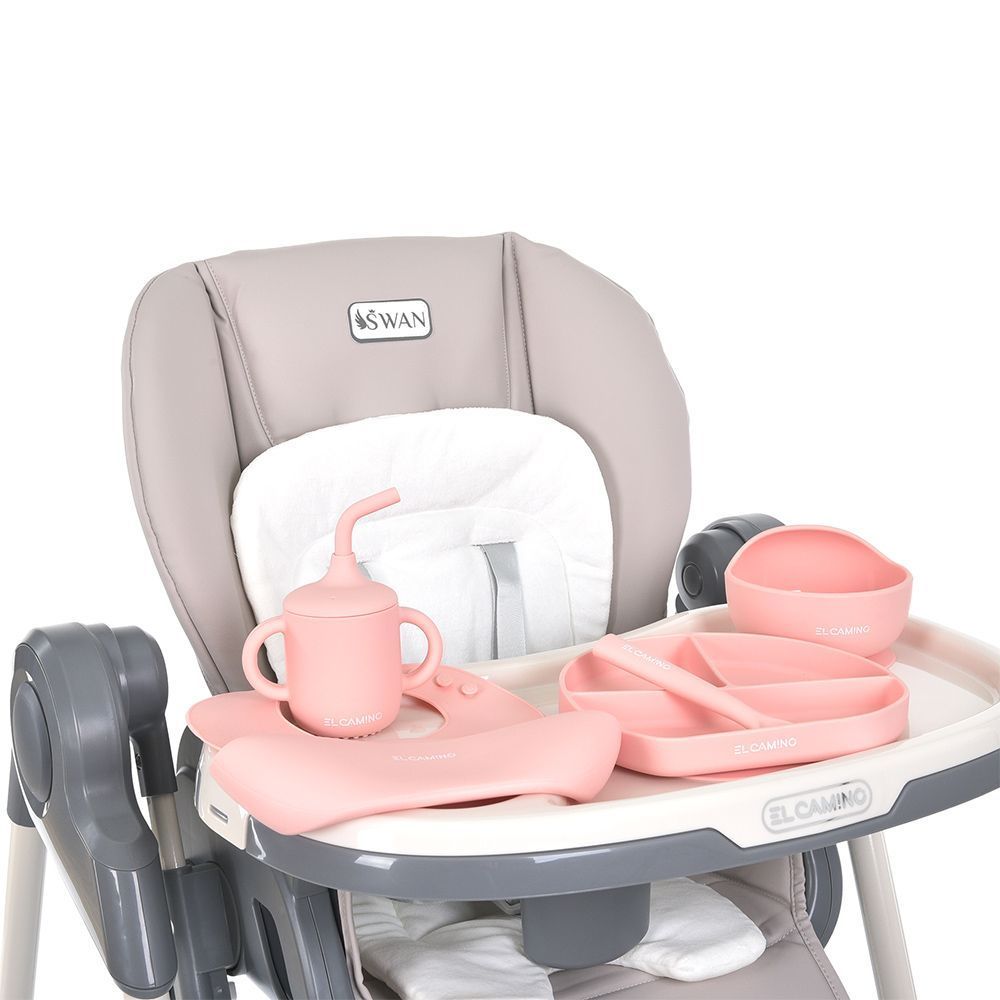 Набір силіконового посуду ME 1172 Blush