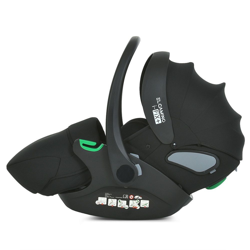 Автокрісло дитяче El Camino i-FIX+ ME 1110 Moon Black