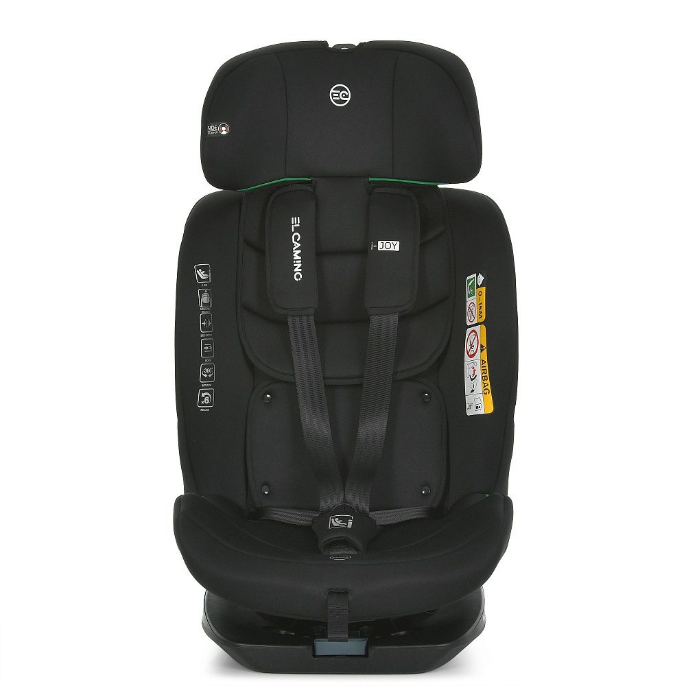 Автокресло детское El Camino i-JOY ME 1205 Black