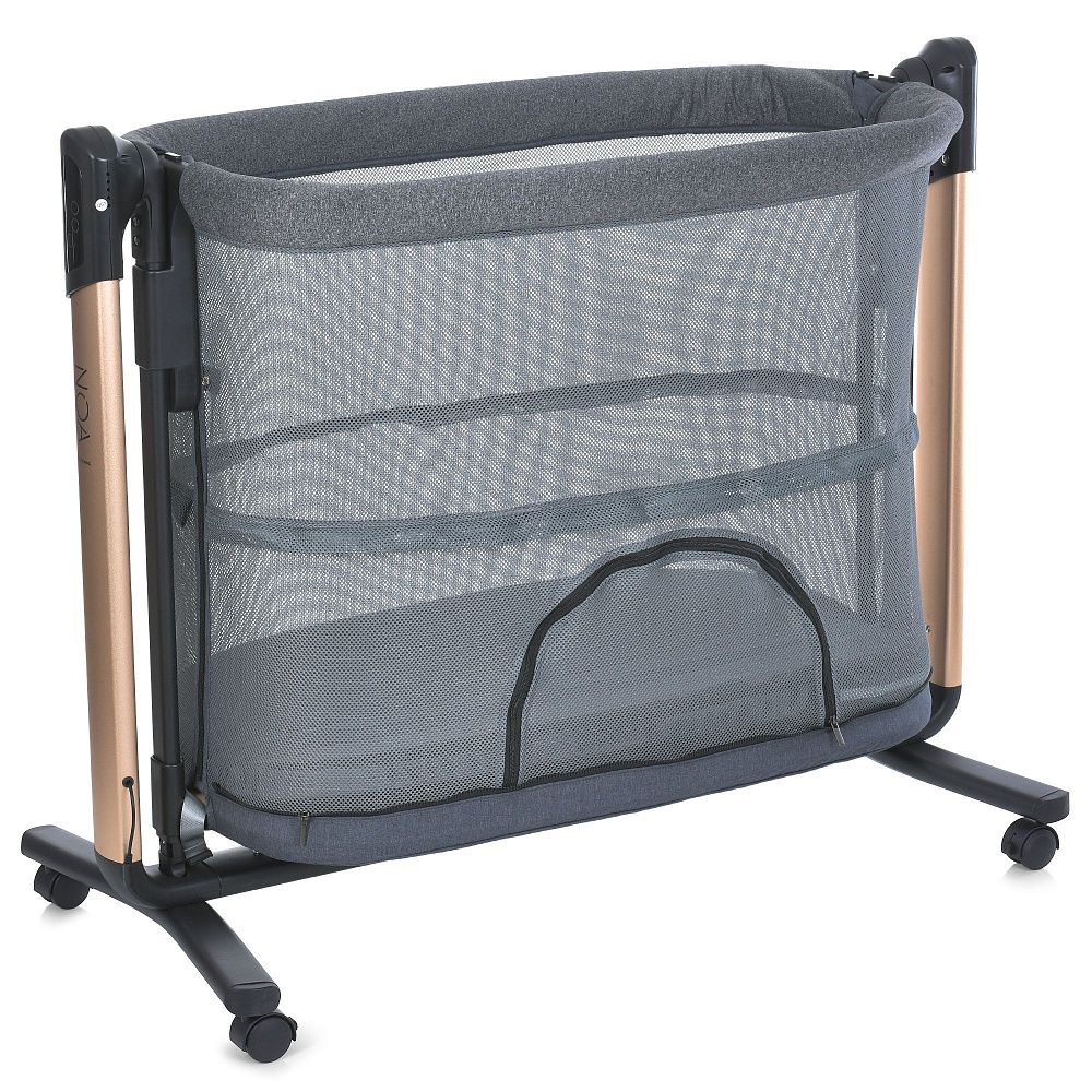 Кровать-манеж ME 1125-G NOA Dark Gray