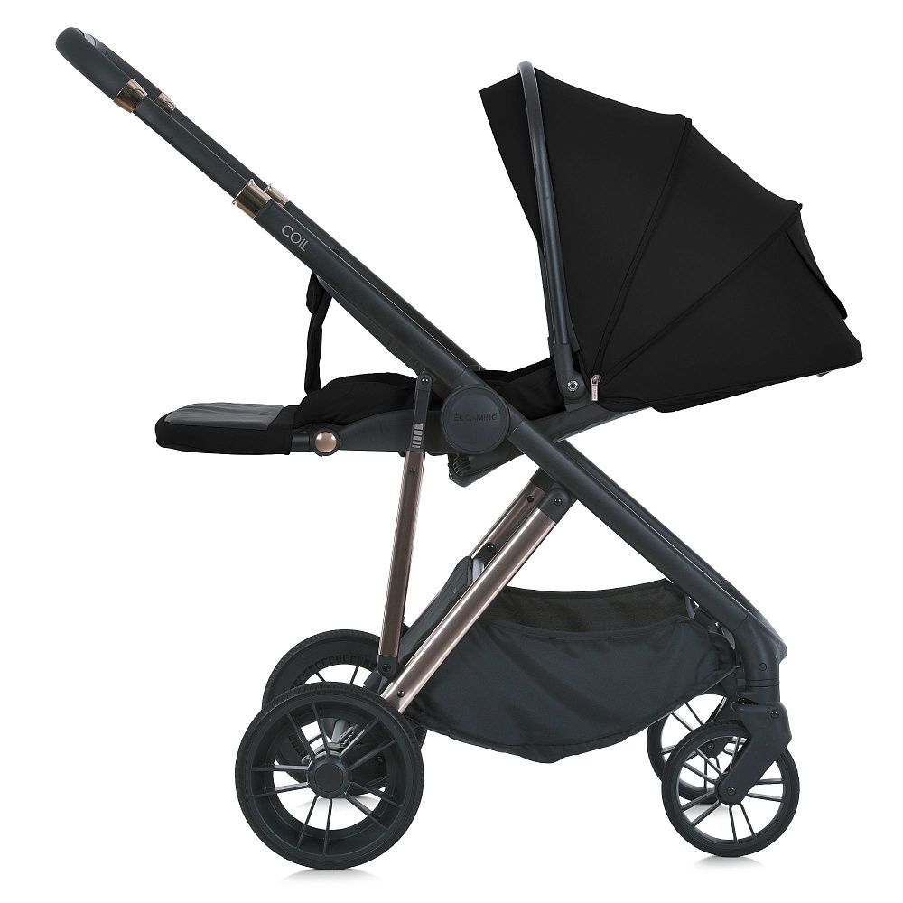 Коляска універсальна 2в1 ME 1190 COIL Jet Black