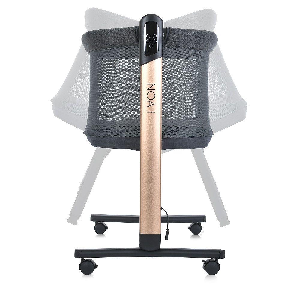 Кровать-манеж ME 1125-G NOA Dark Gray