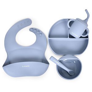 Набор силиконовой посуды ME 1172-1 Fog Blue