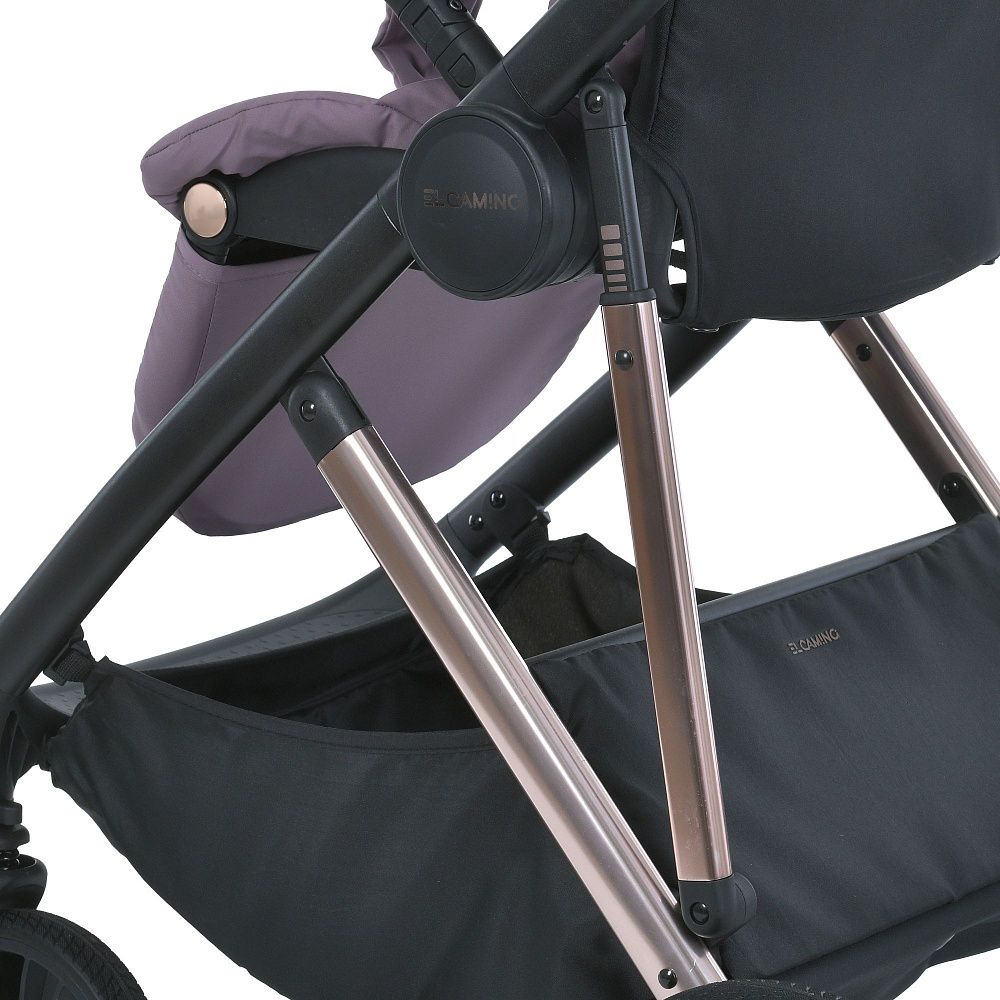 Коляска універсальна 2в1 ME 1190 COIL Grape Pink