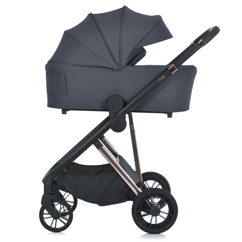 Коляска універсальна 2в1 ME 1190 COIL Asphalt Gray
