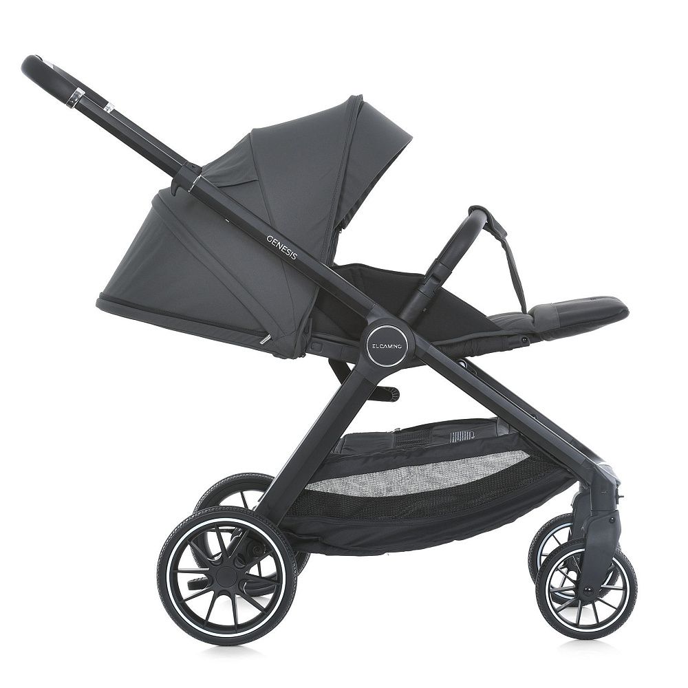 Коляска универсальная 2в1 ME 1126 GENESIS Asphalt Gray