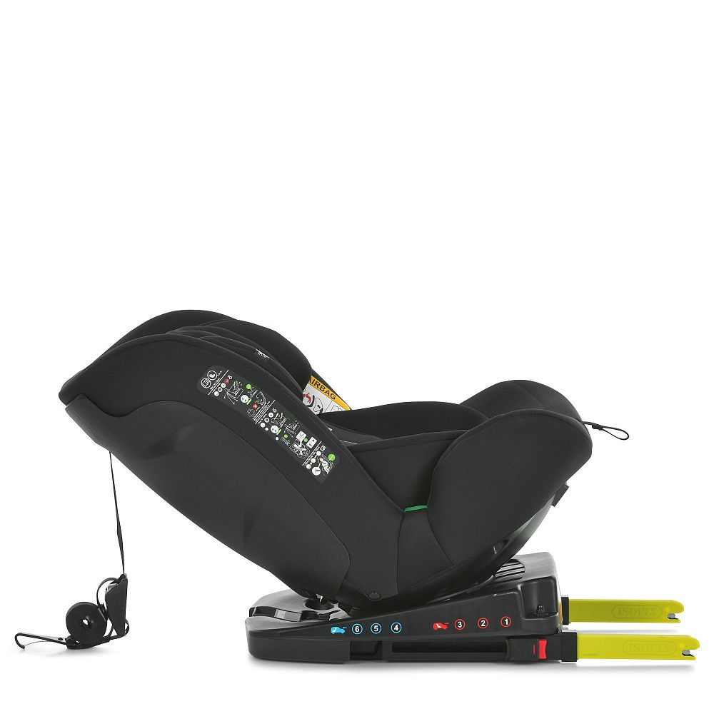 Автокресло детское El Camino i-JOY ME 1205 Black