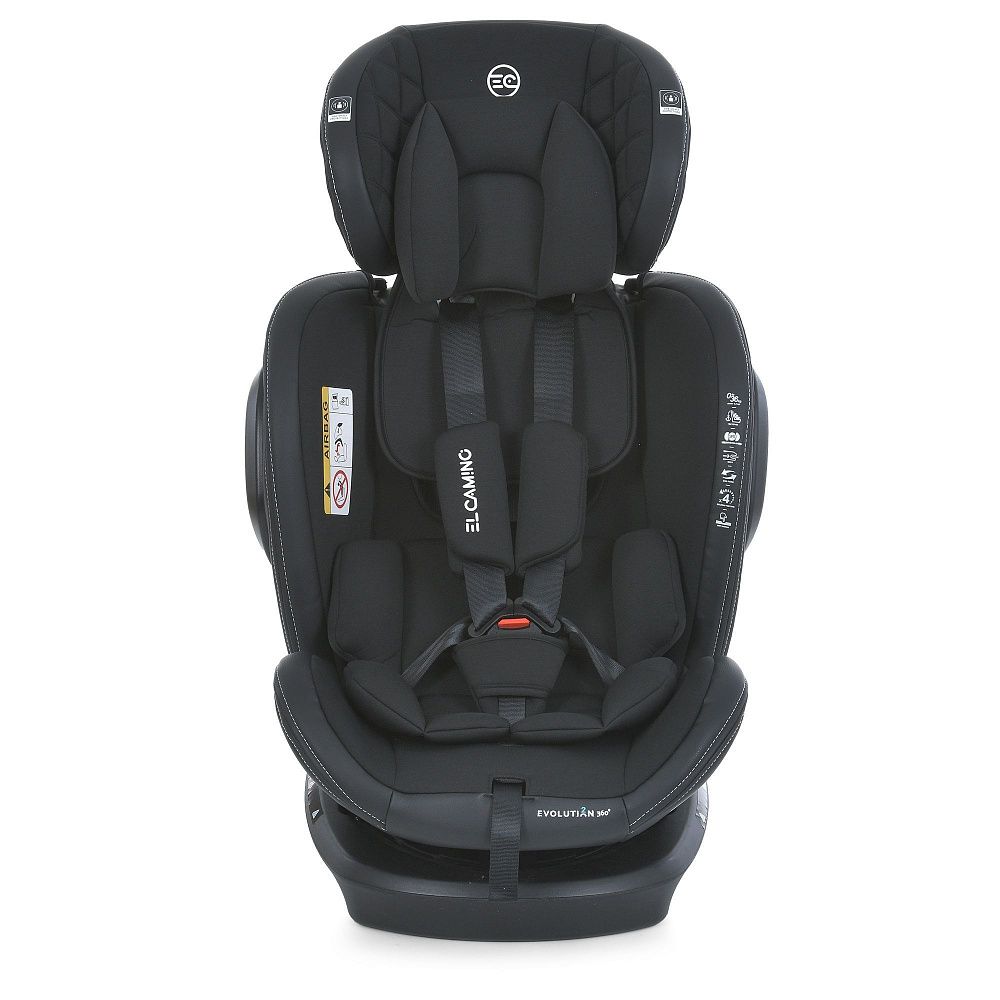 Автокрісло дитяче ME 1045 EVOLUTION 2 360⁰ Melange Black