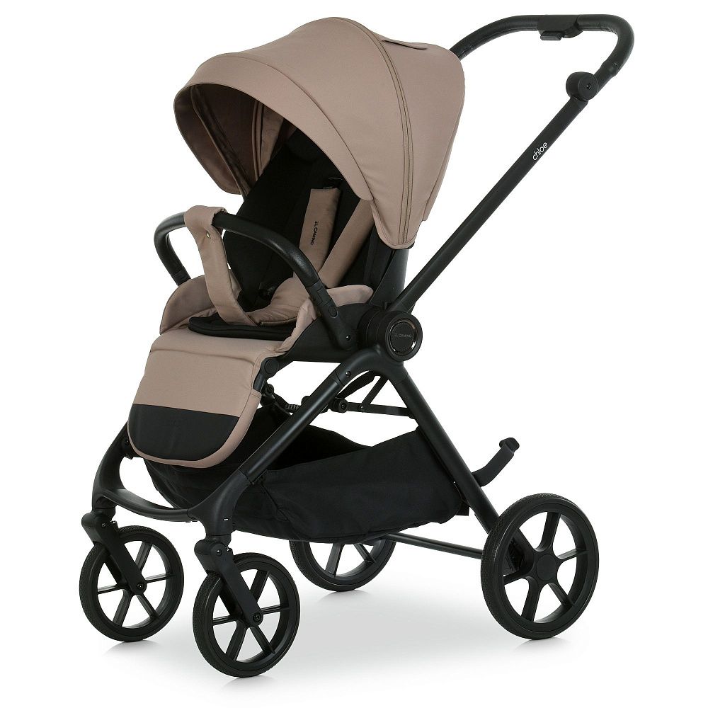 Коляска прогулянкова з реверсивним блоком ME 1191 CHLOE Nougat Beige