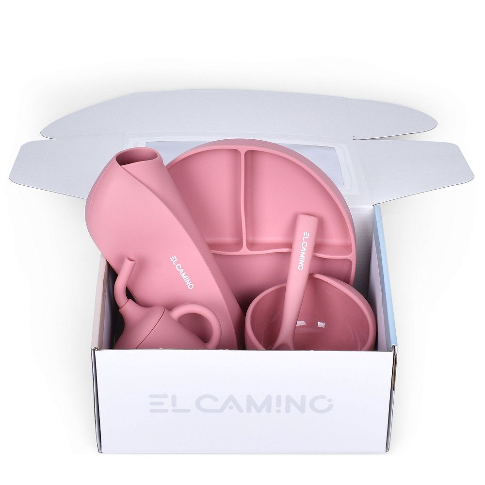 Набір силіконового посуду ME 1172-1 Mauve Rose