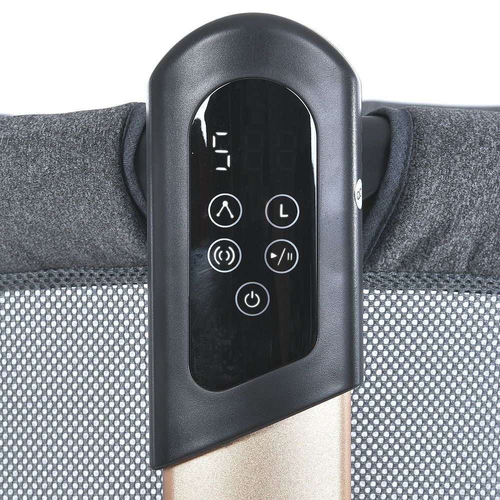 Кровать-манеж ME 1125-G NOA Dark Gray