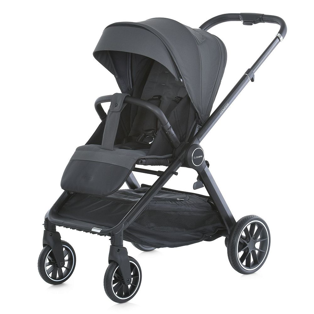 Коляска универсальная 2в1 ME 1126 GENESIS Asphalt Gray