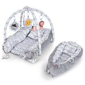 Кокон-килимок для немовляти ME 1197 Gray