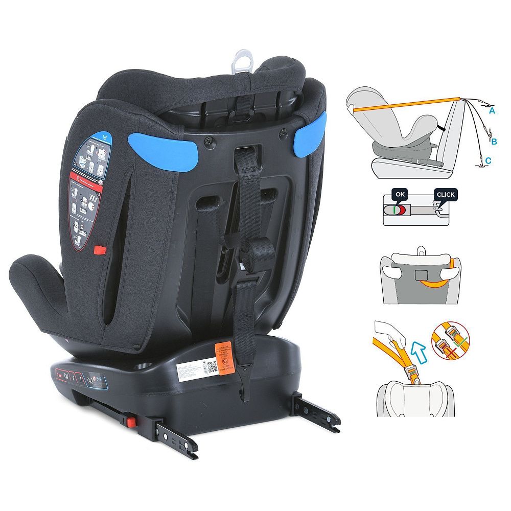 Автокрісло  ME 1114 EVEREST Light Gray