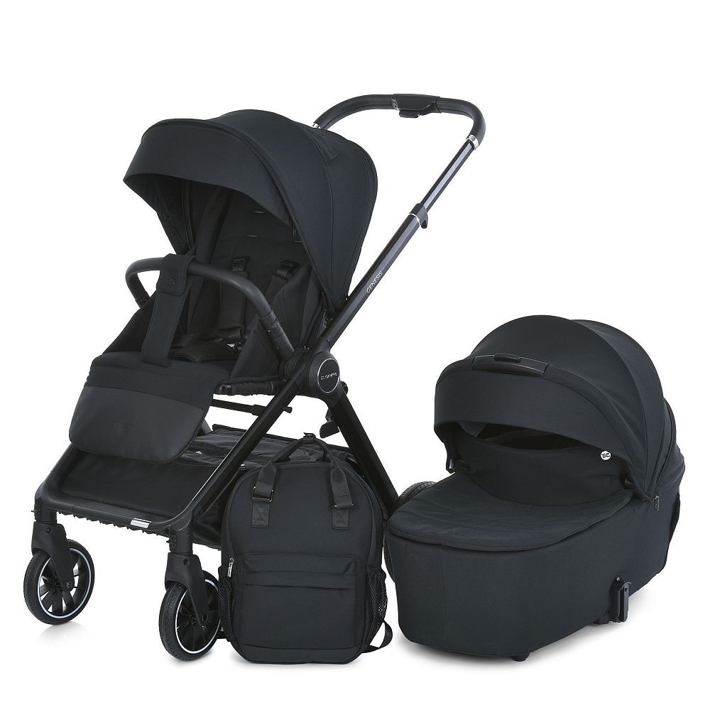 Коляска універсальна 2в1 ME 1126 GENESIS Jet Black