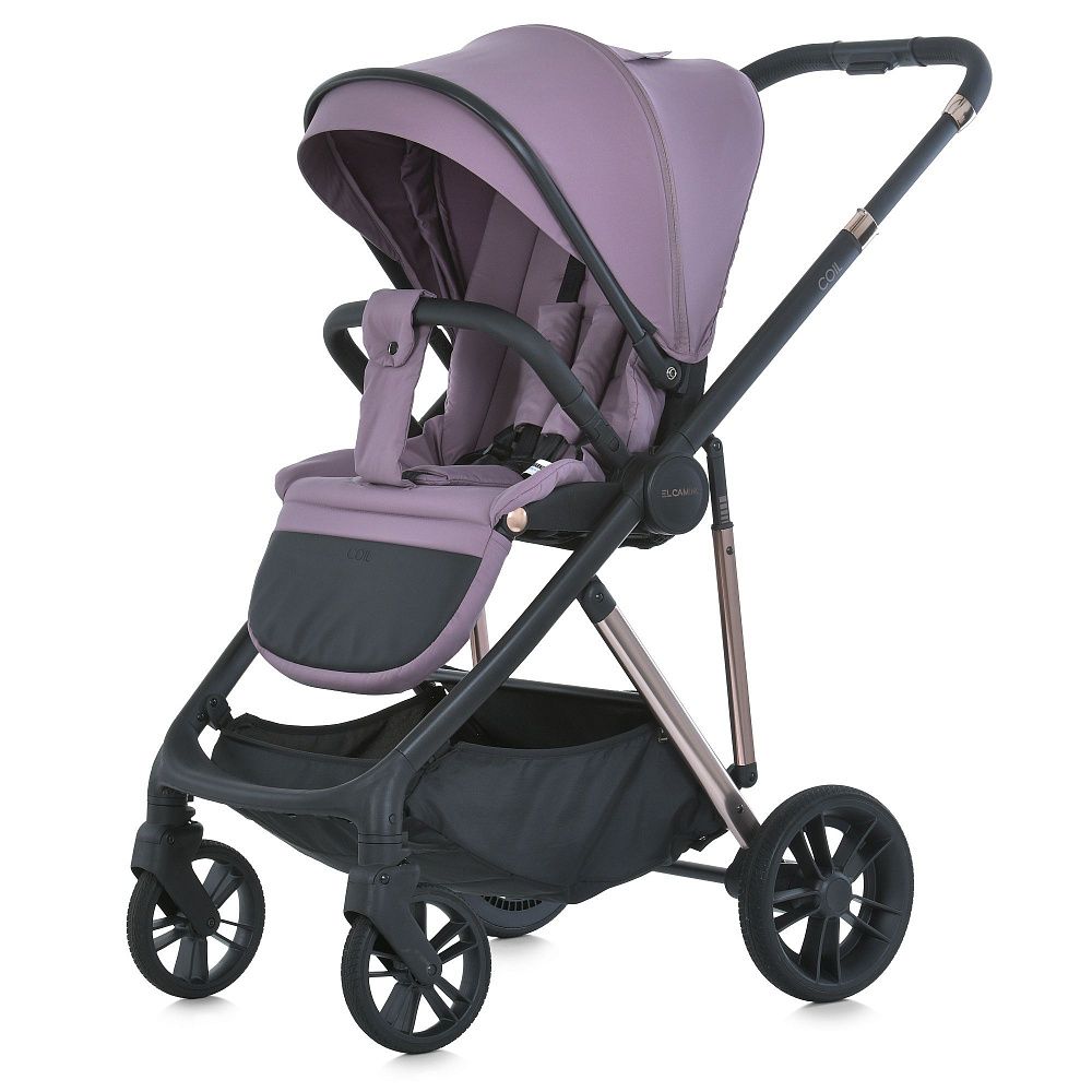 Коляска універсальна 2в1 ME 1190 COIL Grape Pink