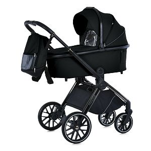 Коляска універсальна 2в1 ME 1124-2 PRESTIGE Black