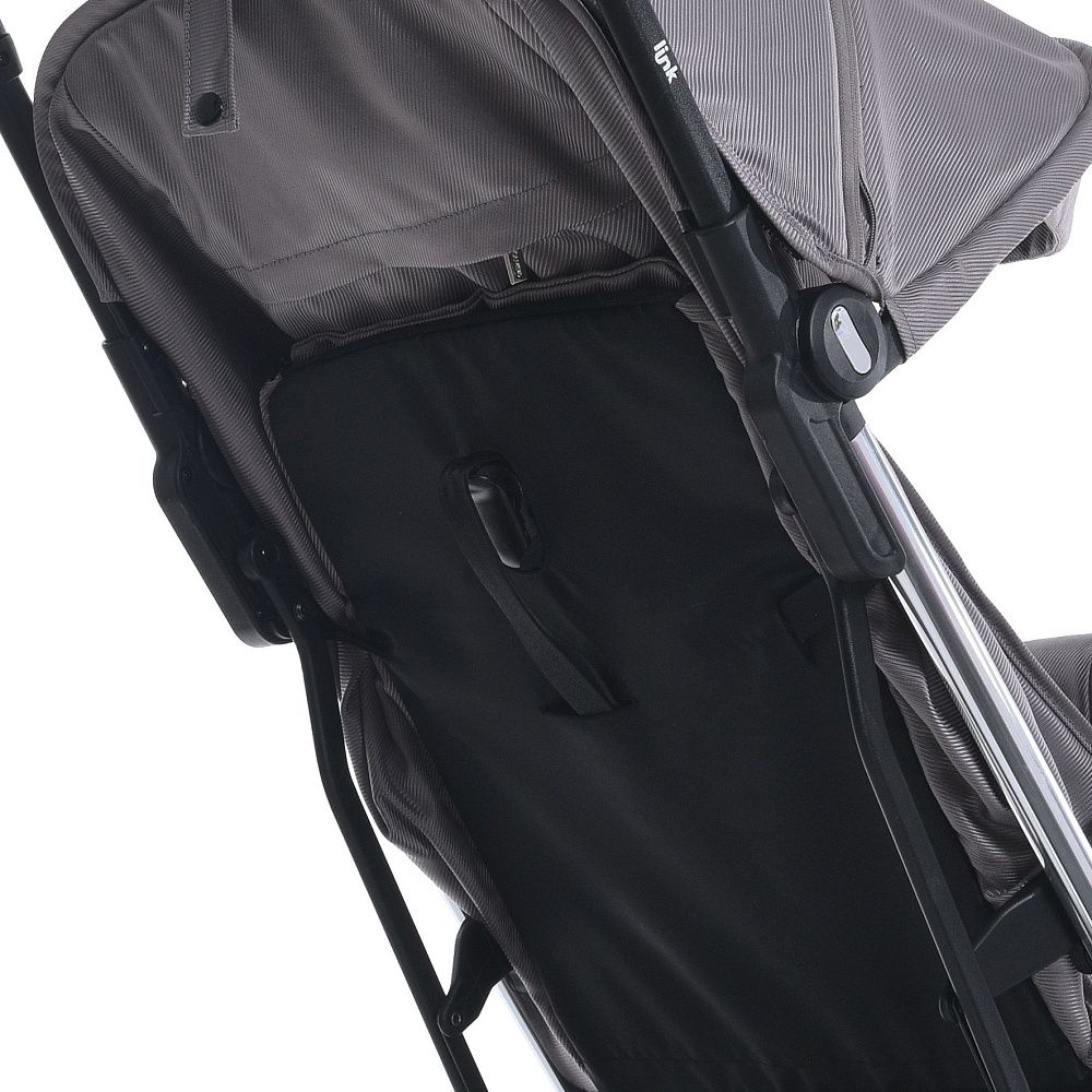 Коляска прогулянкова ME 1129 LINK Silver Striped