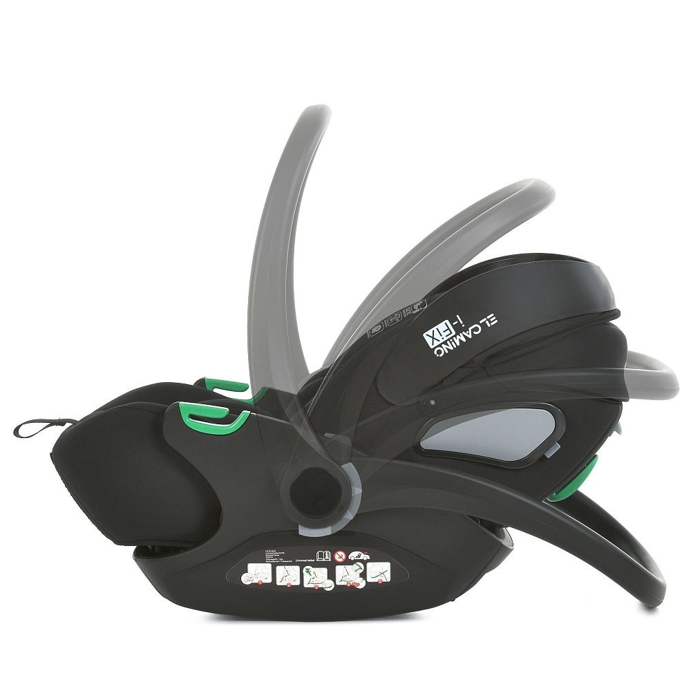 Автокрісло дитяче ME 1110 i-FIX Moon Black