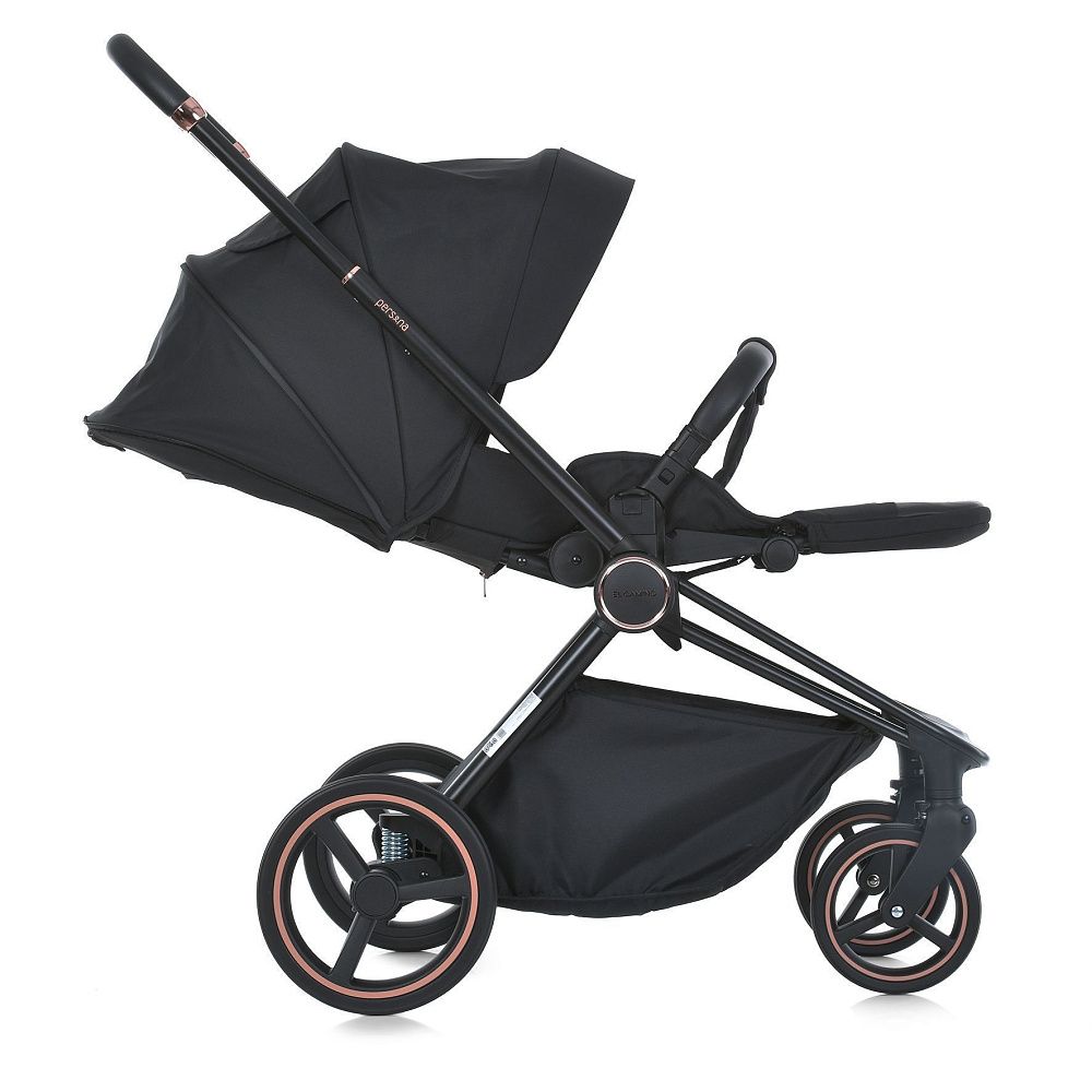 Коляска универсальная 2в1 ME 1091-B PERSONA Black