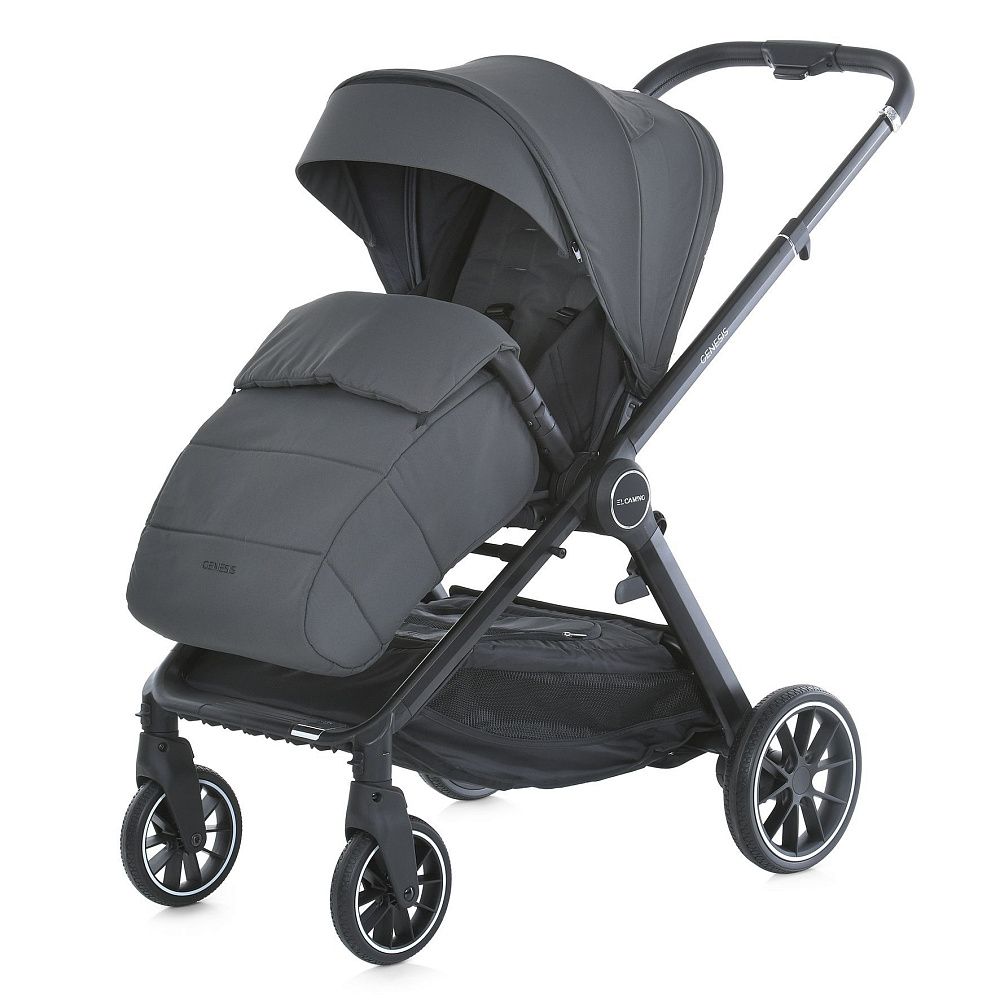 Коляска универсальная 2в1 ME 1126 GENESIS Asphalt Gray