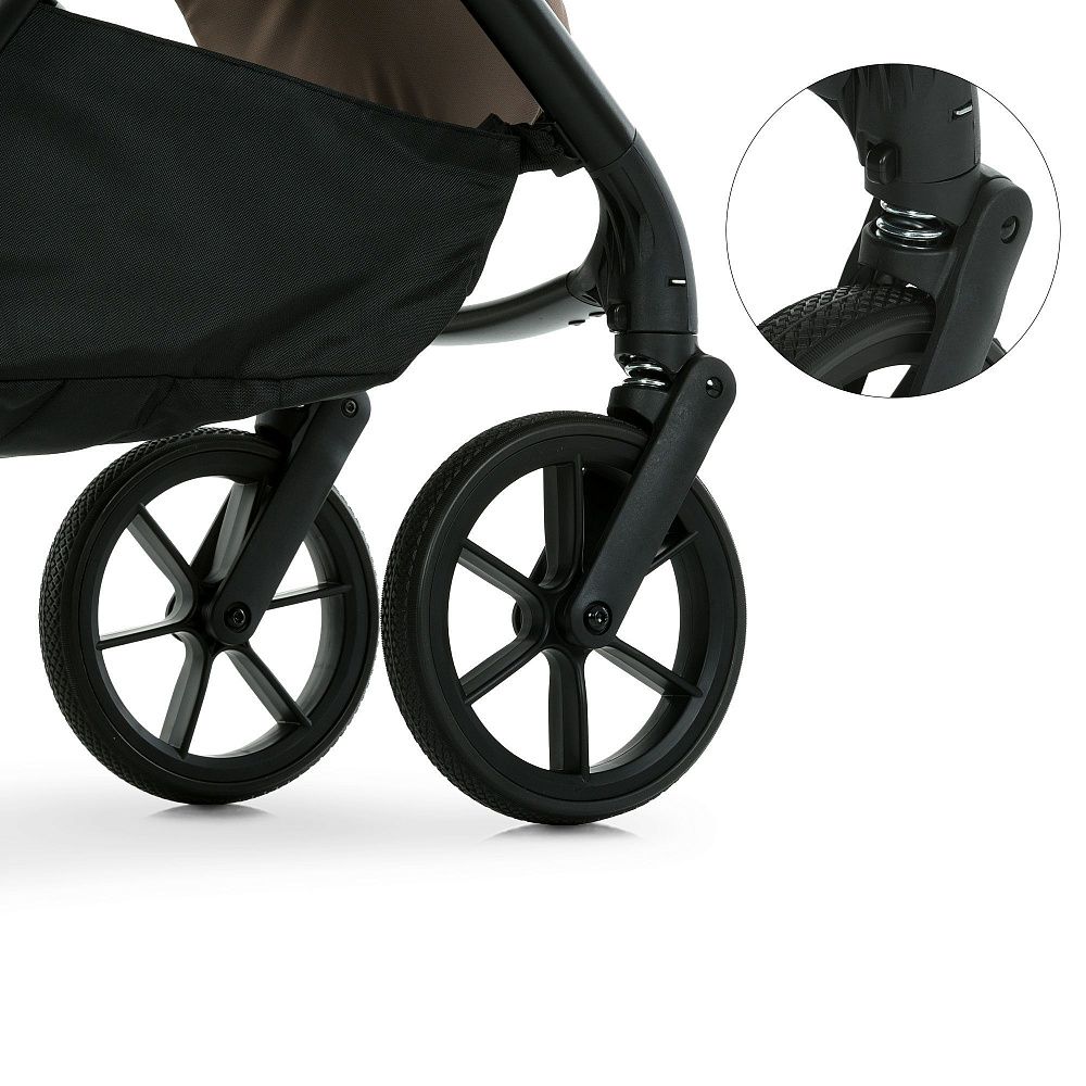 Коляска прогулянкова з реверсивним блоком ME 1191 CHLOE Nougat Beige