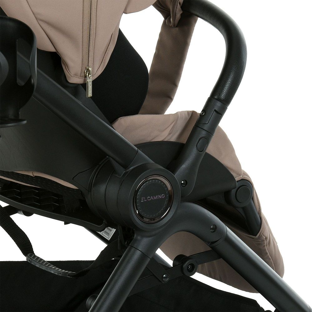 Коляска прогулянкова з реверсивним блоком ME 1191 CHLOE Nougat Beige