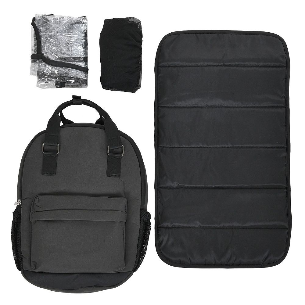 Коляска универсальная 2в1 ME 1126 GENESIS Asphalt Gray