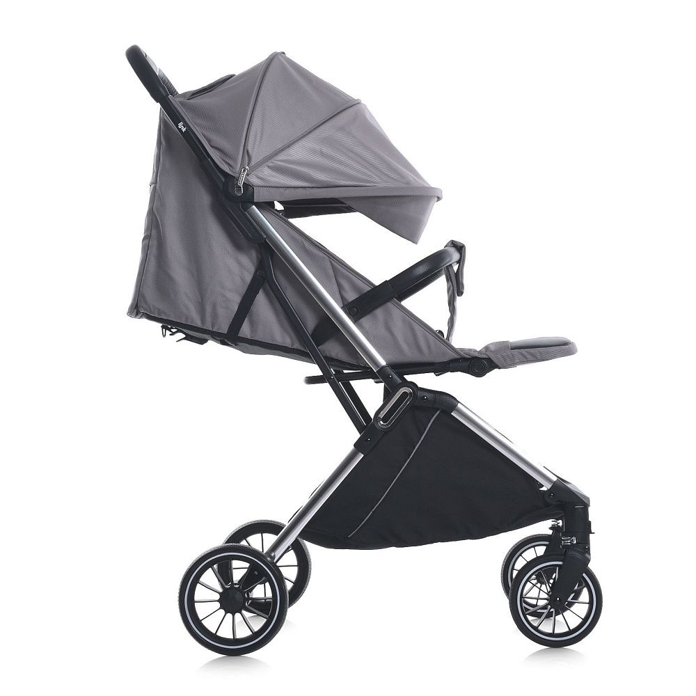 Коляска прогулянкова ME 1129 LINK Silver Striped