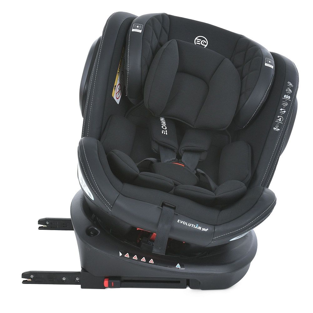 Автокрісло дитяче ME 1045 EVOLUTION 2 360⁰ Melange Black