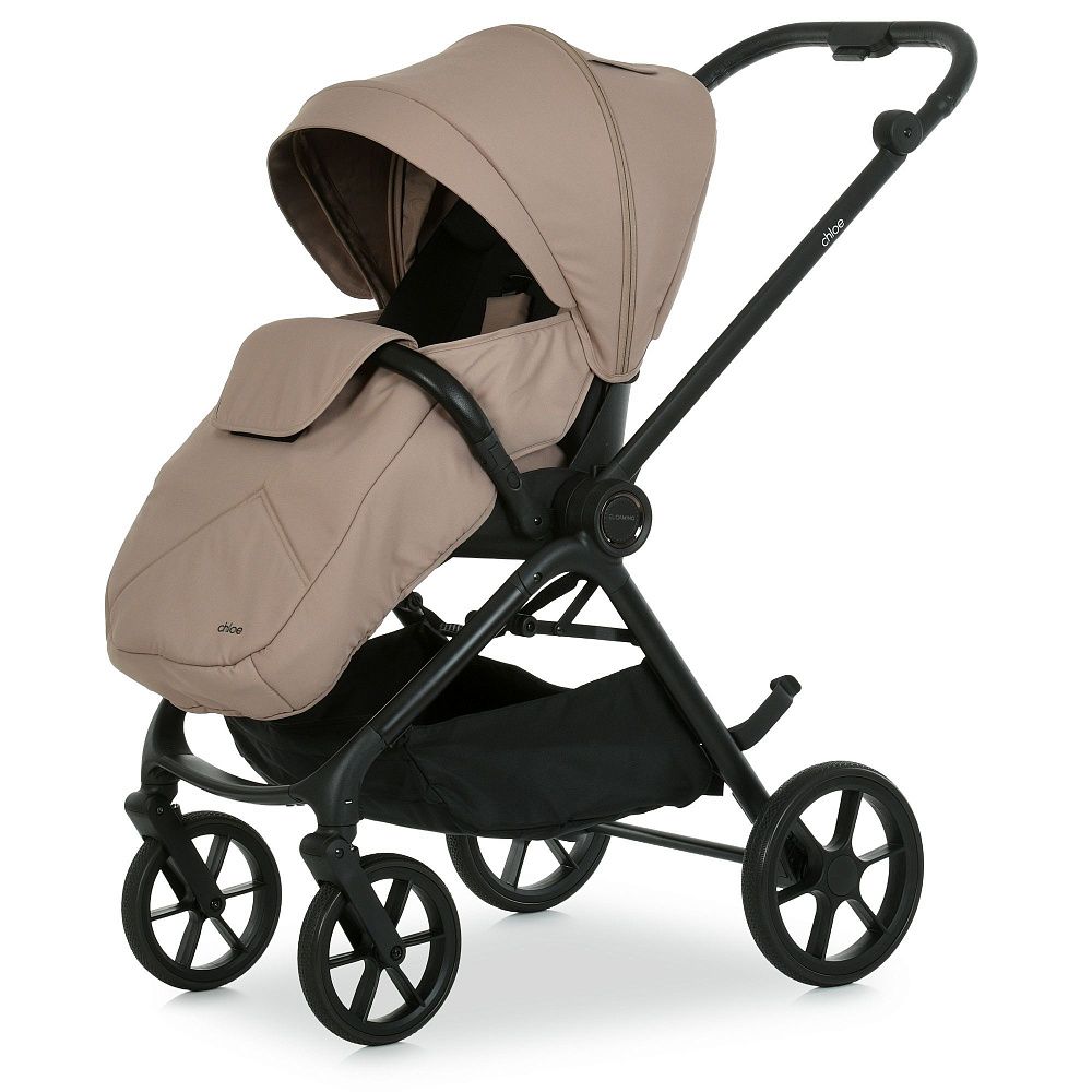 Коляска прогулянкова з реверсивним блоком ME 1191 CHLOE Nougat Beige