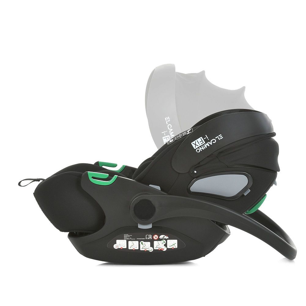 Автокрісло дитяче ME 1110 i-FIX Moon Black