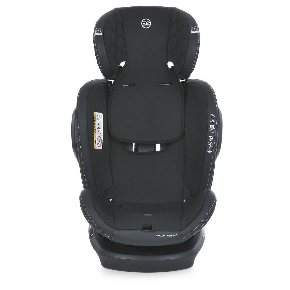 Автокрісло дитяче ME 1045 EVOLUTION 2 360⁰ Melange Black