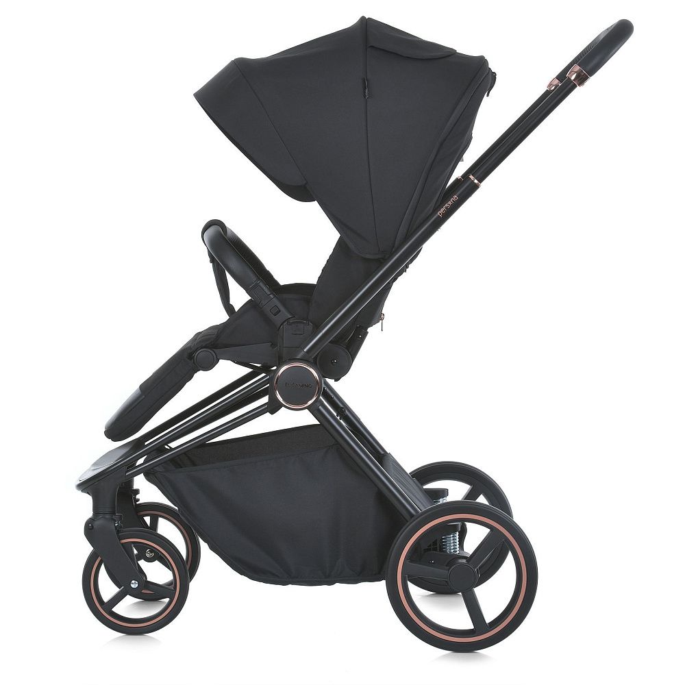 Коляска универсальная 2в1 ME 1091-B PERSONA Black