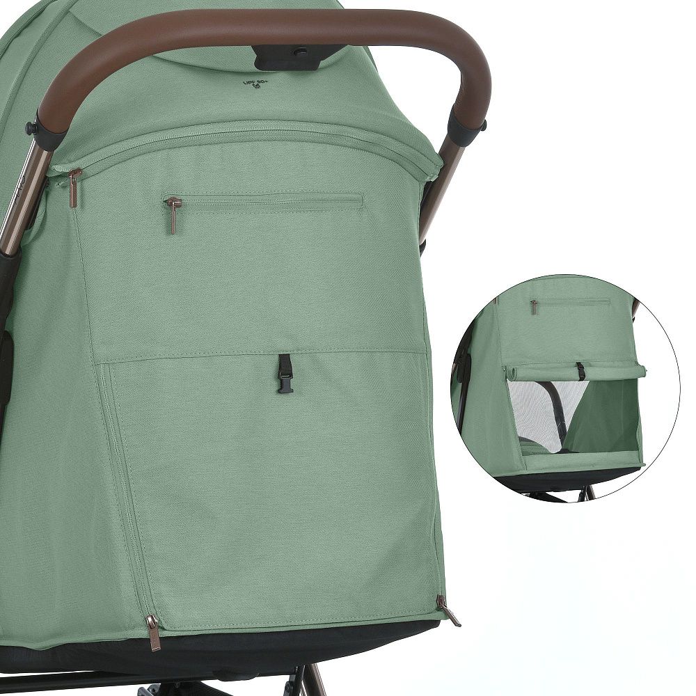 Коляска прогулянкова ME 1192 AXIS Sage Green